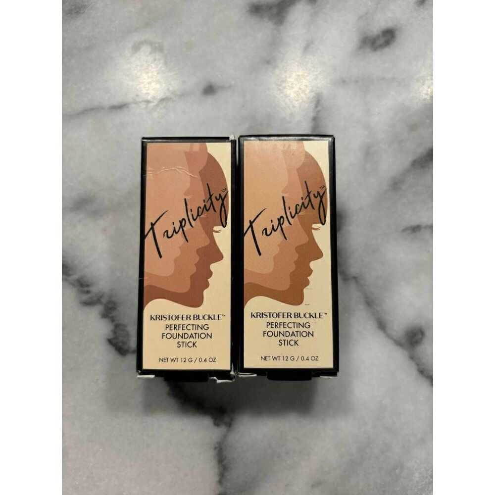 Kristofer Buckle Perfecting Foundation Stick in Fair Lot of 2